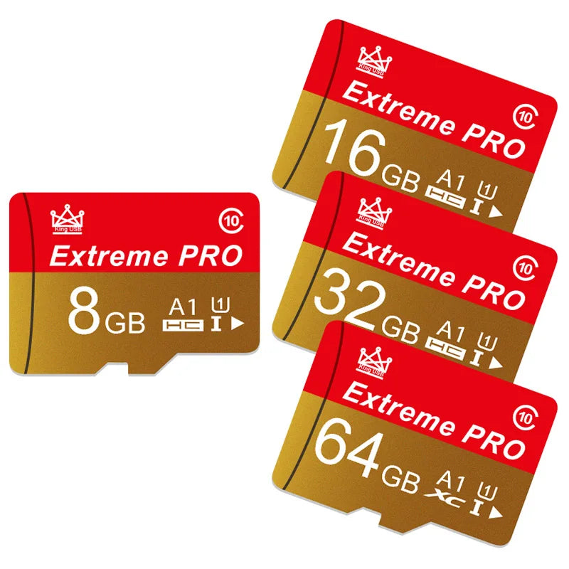 Memory Card High Endurance Video Monitoring TF Card 256GB 128GB 64GB 32GB Mini SD Card MAX Up to 100MB/s Flash Card for Mobile, Action Cameras