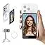 SYNCO XView Selfie Monitor Screen for iPhone 7-17 Series AI Gesture Wireless Magnetic Rear Camera 4K 1080P 164FT for Photograph