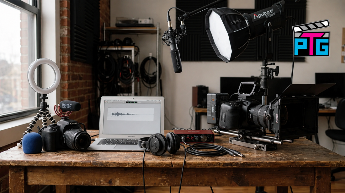 Beginner and professional studio gear for creators
