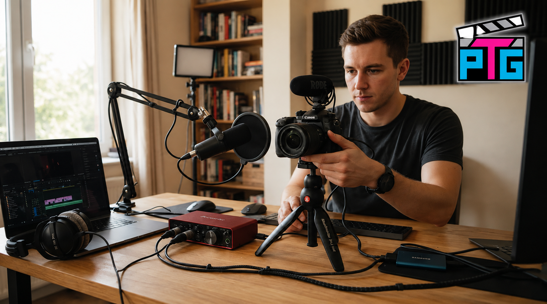 Video streaming setup for beginner content creators