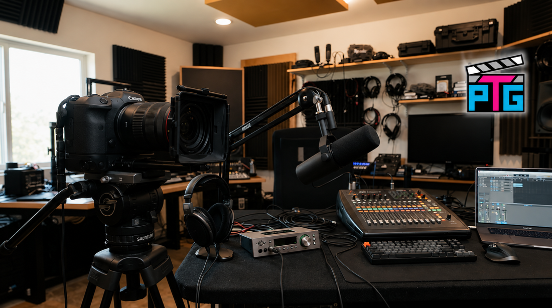 Professional studio gear for content creators