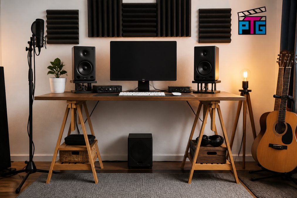 Cheap Studio Desk Ideas for Home Recording