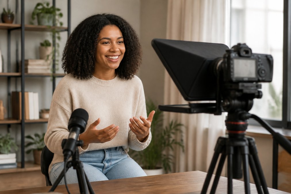 Film Yourself With a Teleprompter Alone: Step-by-Step Setup