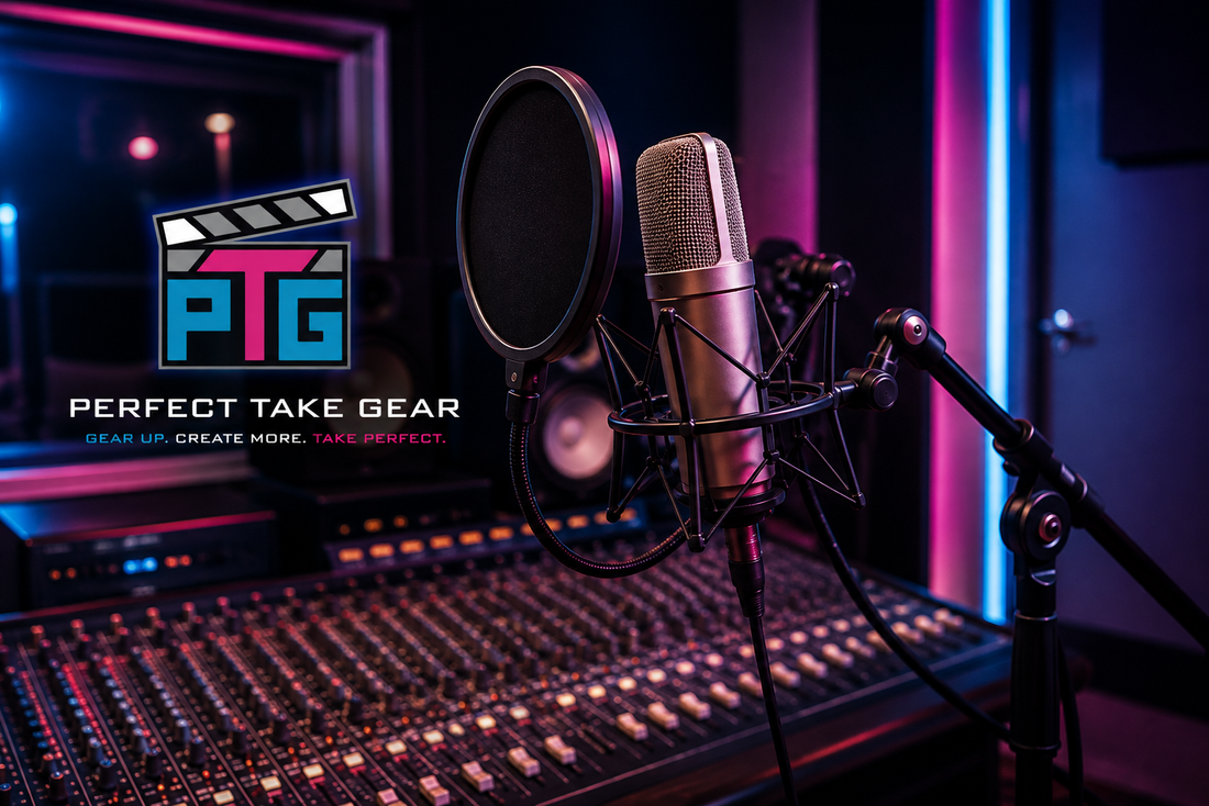 Professional audio equipment for content creators
