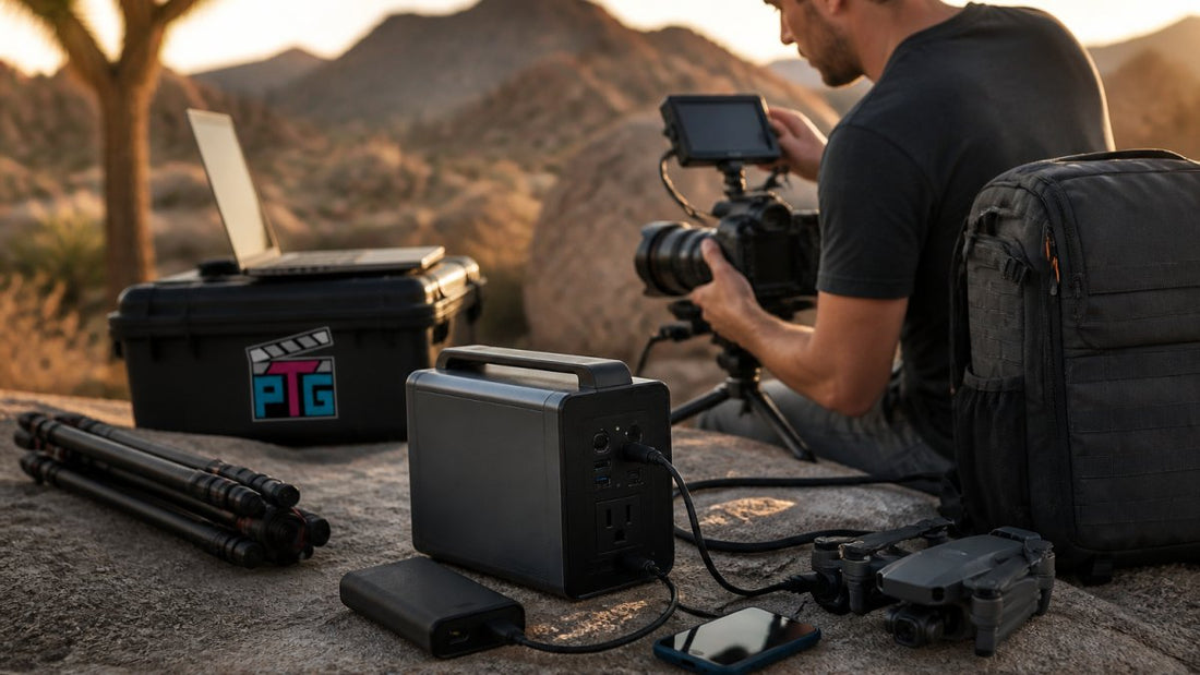 Portable Power Banks for On-Location Shoots