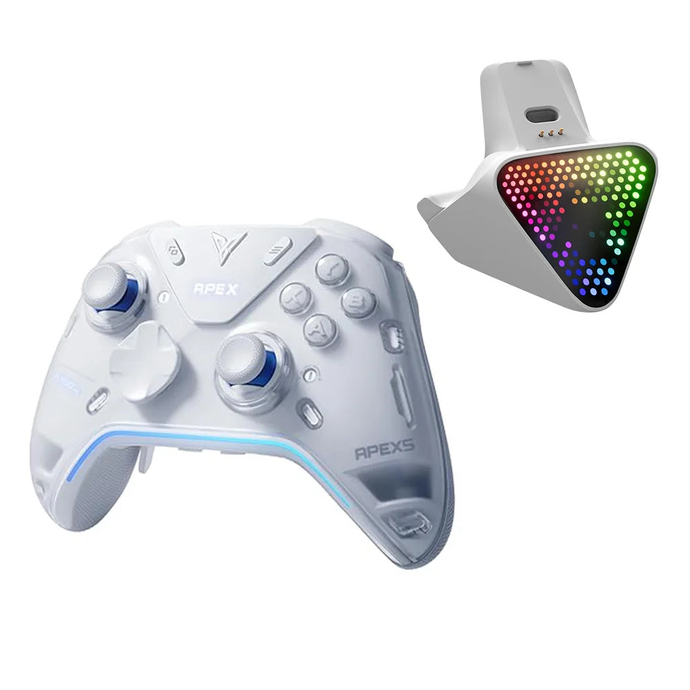 Flydigi APEX 4 Gaming Controller Wireless Gamepad Hall Trigger Force-adjustable Alloy Hall Joystick for PC /Switch/Mobile/TV Box