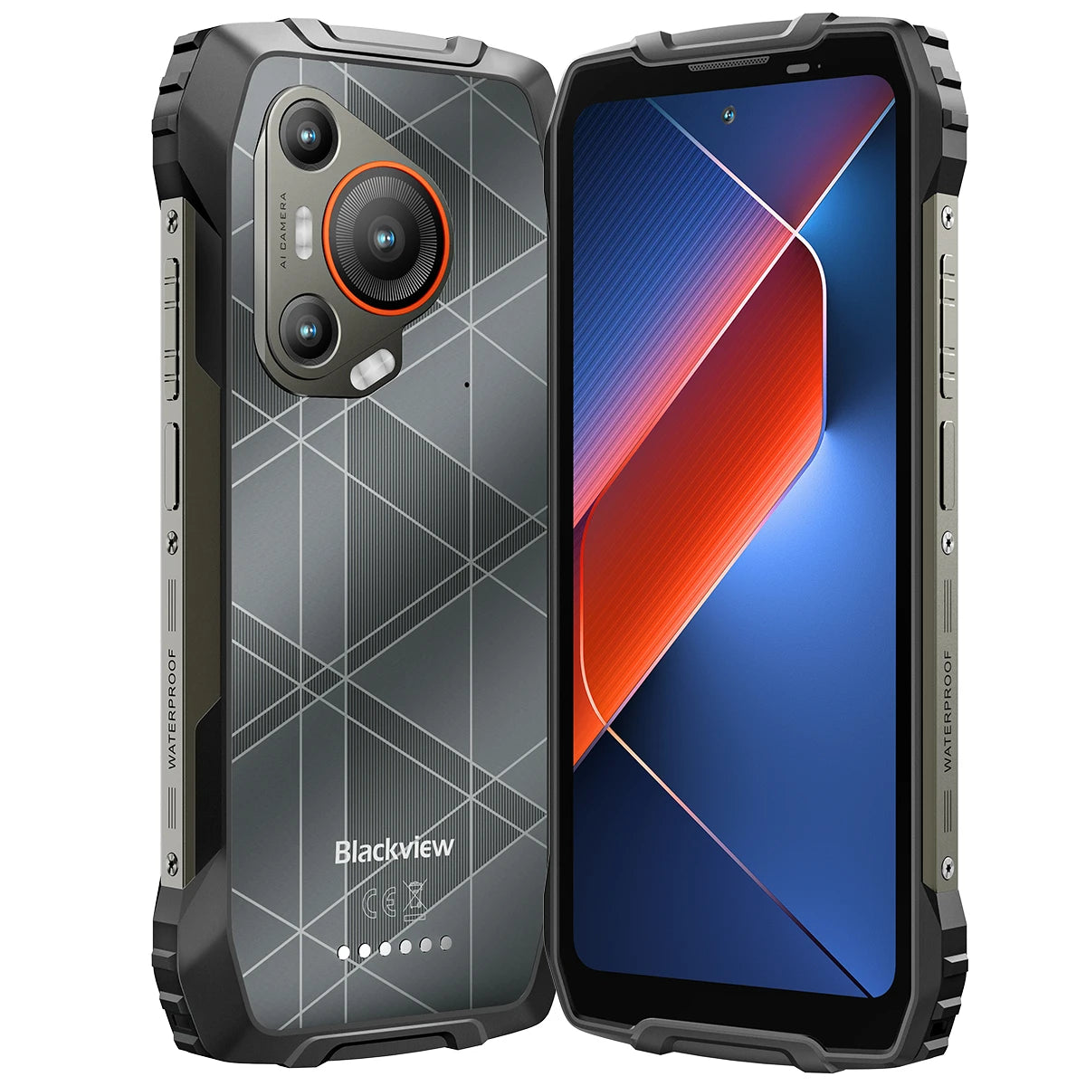 Blackview BL7000 5G Rugged Smartphone, 6.78'' 120Hz Display, 24GB+256GB/2TB Android 15 Rugged Phone, 50MP+20MP AI Camera,7500mAh
