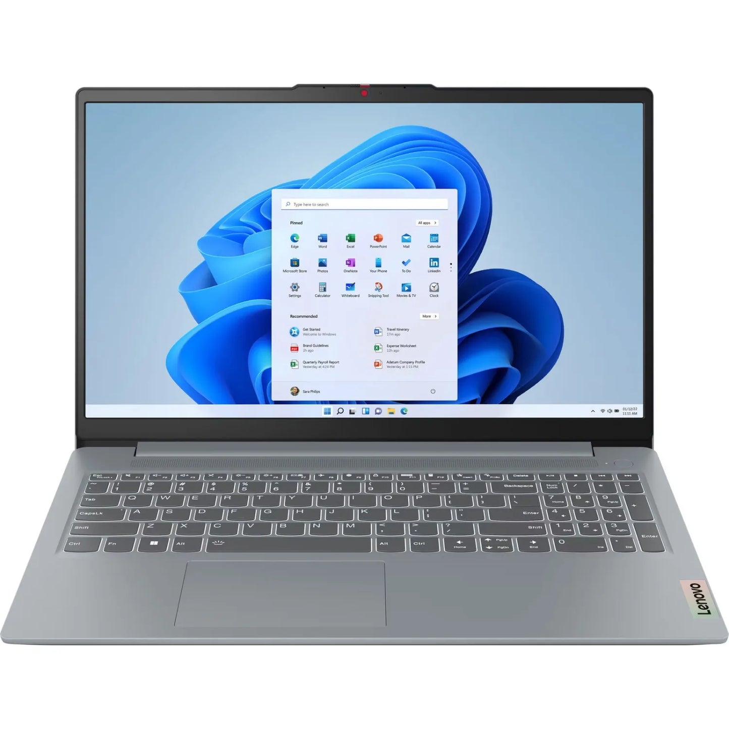 Lenovo IdeaPad Slim 3i 15.6 Fhd Laptop Intel N100 8Gb Ram 128Gb Storage