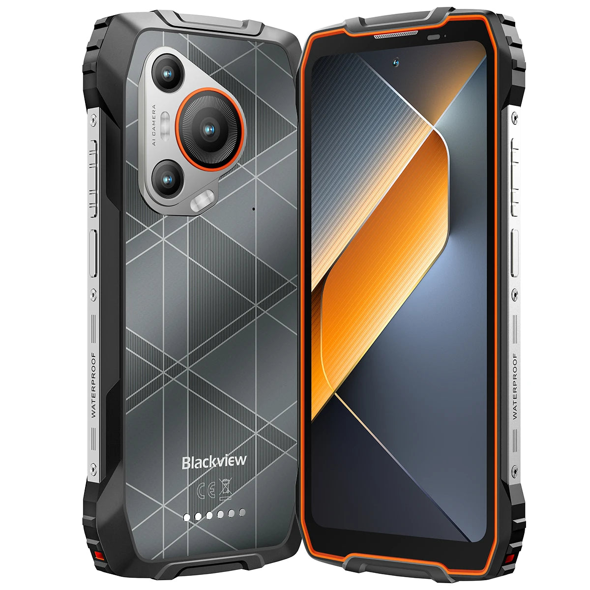 Blackview BL7000 5G Rugged Smartphone, 6.78'' 120Hz Display, 24GB+256GB/2TB Android 15 Rugged Phone, 50MP+20MP AI Camera,7500mAh