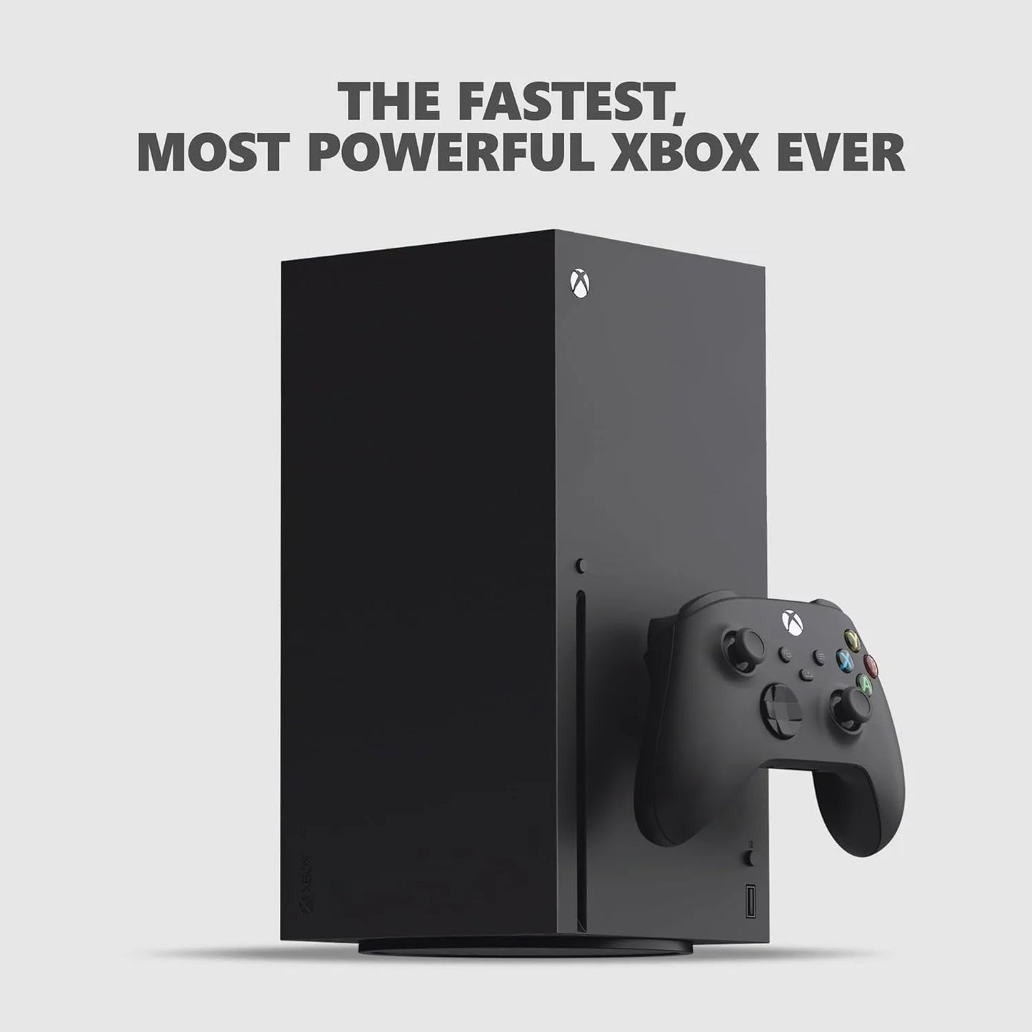 Microsoft Xbox Series X 1TB SSD Video Game Console (Disc Edition)- Black