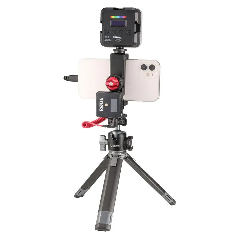 Ulanzi ST-27 Metal Vertical Phone Mount with Cold Shoe