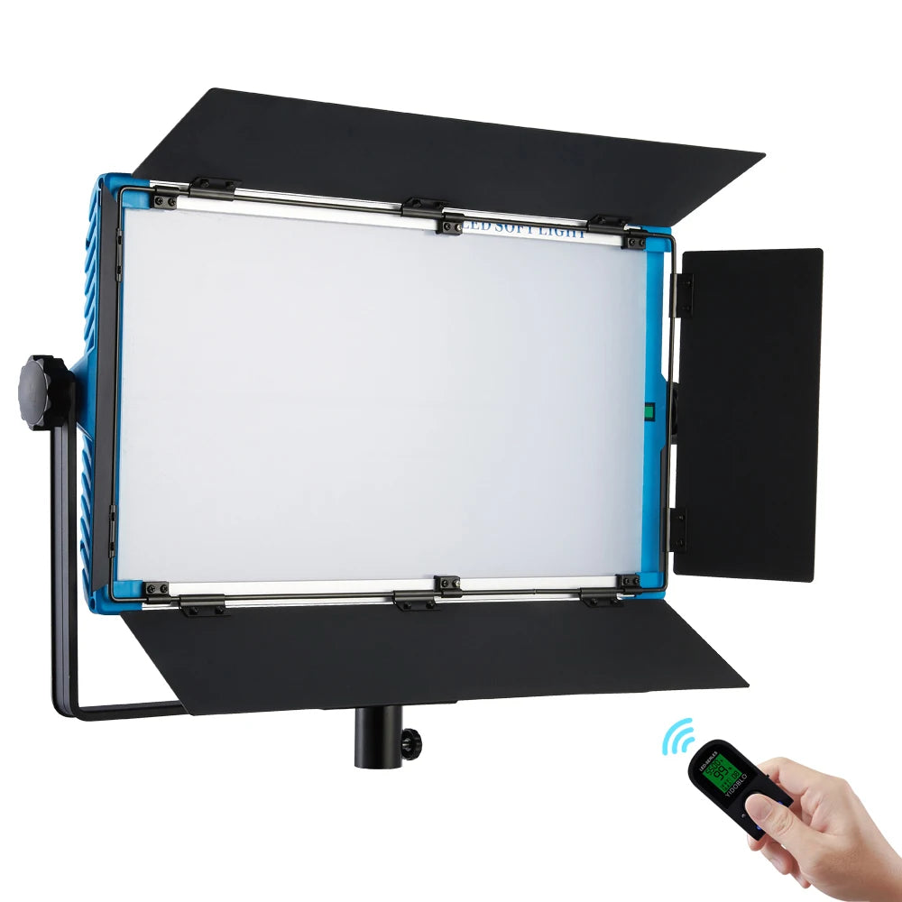 75W Yidoblo A-2200BI LED Video Lighting DMX Panel Ultra Bright Warm & Cold Professional Studio Photography Continue Lighting