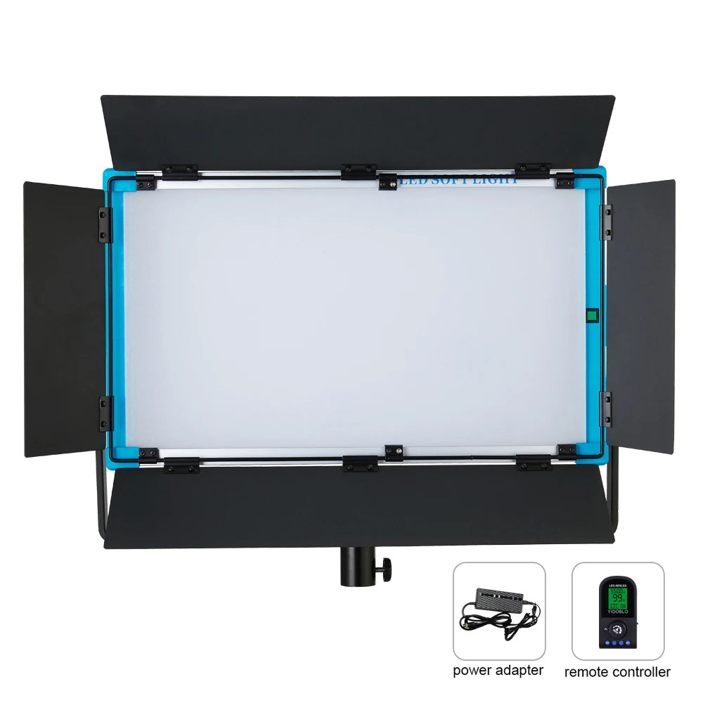75W Yidoblo A-2200BI LED Video Lighting DMX Panel Ultra Bright Warm & Cold Professional Studio Photography Continue Lighting