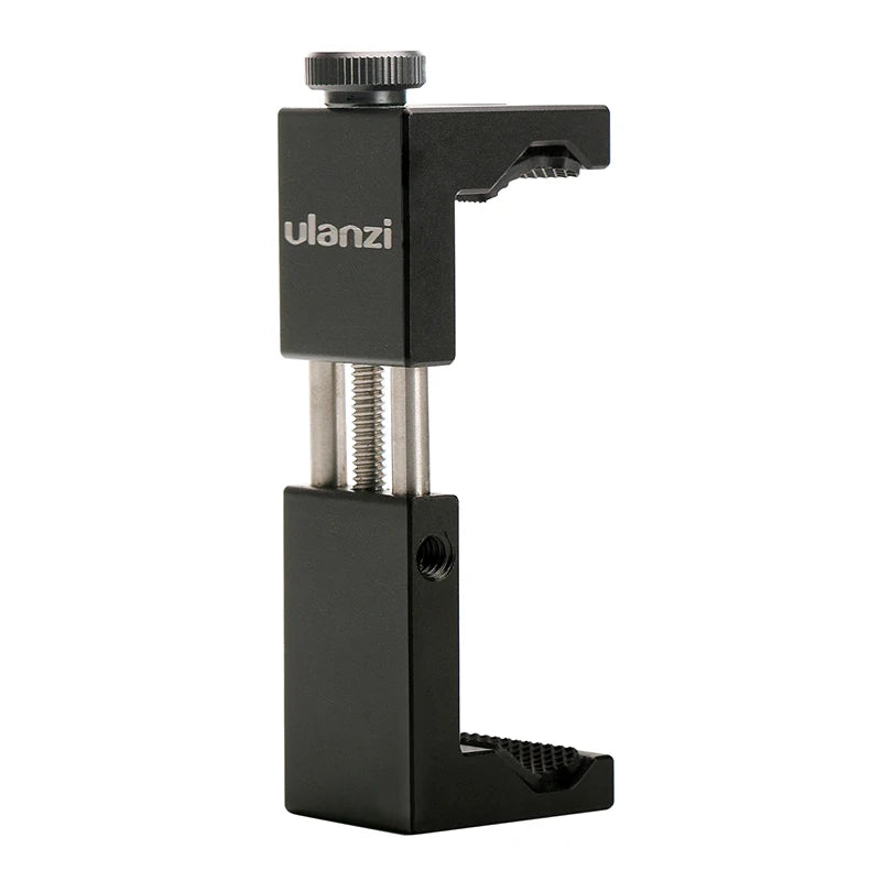 Ulanzi ST-02S Universal Smartphone Tripod Mount With Cold Shoe **May Ship from China**
