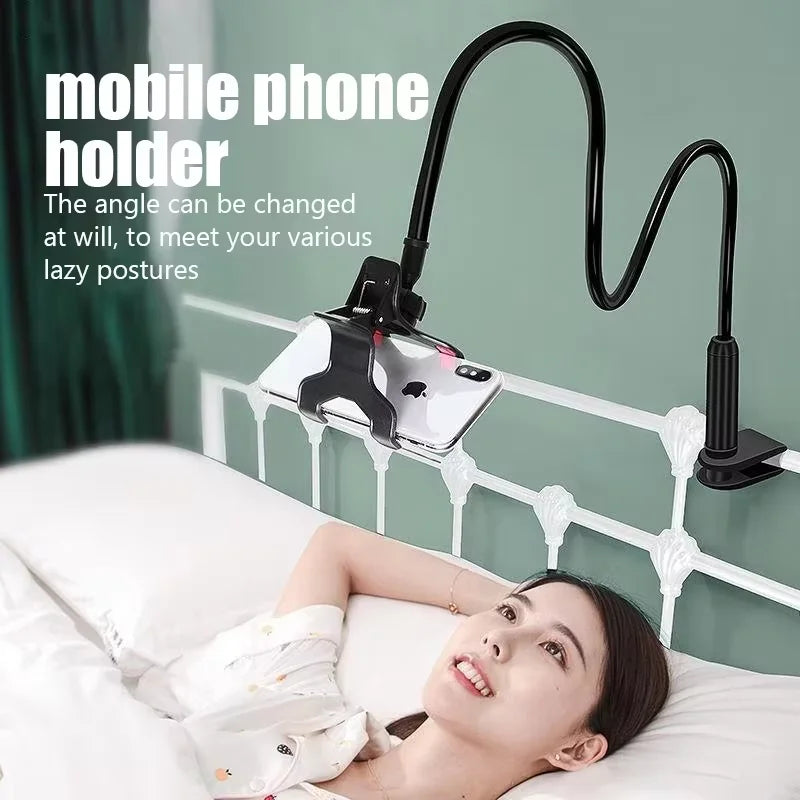 Universal Lazy Phone Holder Clip Stand For Bed And Desk