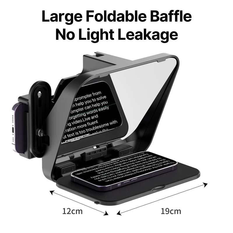 Ulanzi RT02 Teleprompter Portable For Tablets Camera Phone