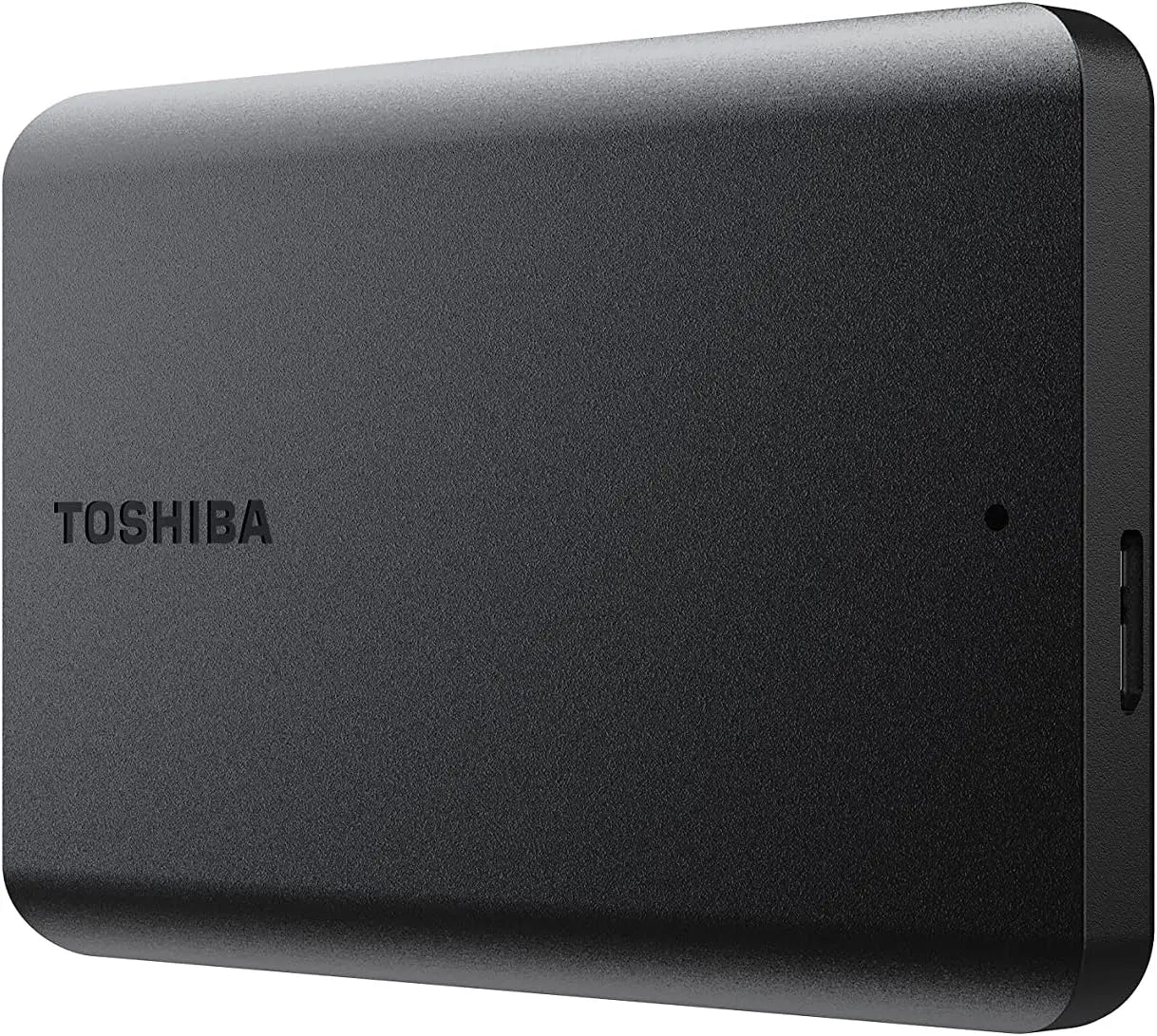 2TB Portable External Hard Drive USB 3.0, Black - High-Speed Storage for Easy Backup