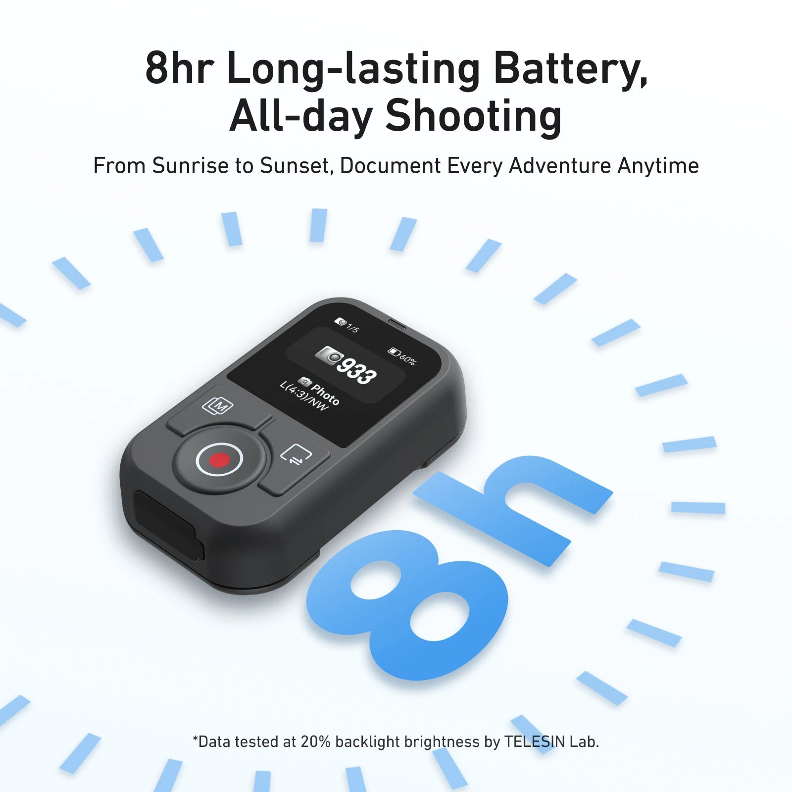Telesin T13 Bluetooth remote - additional view