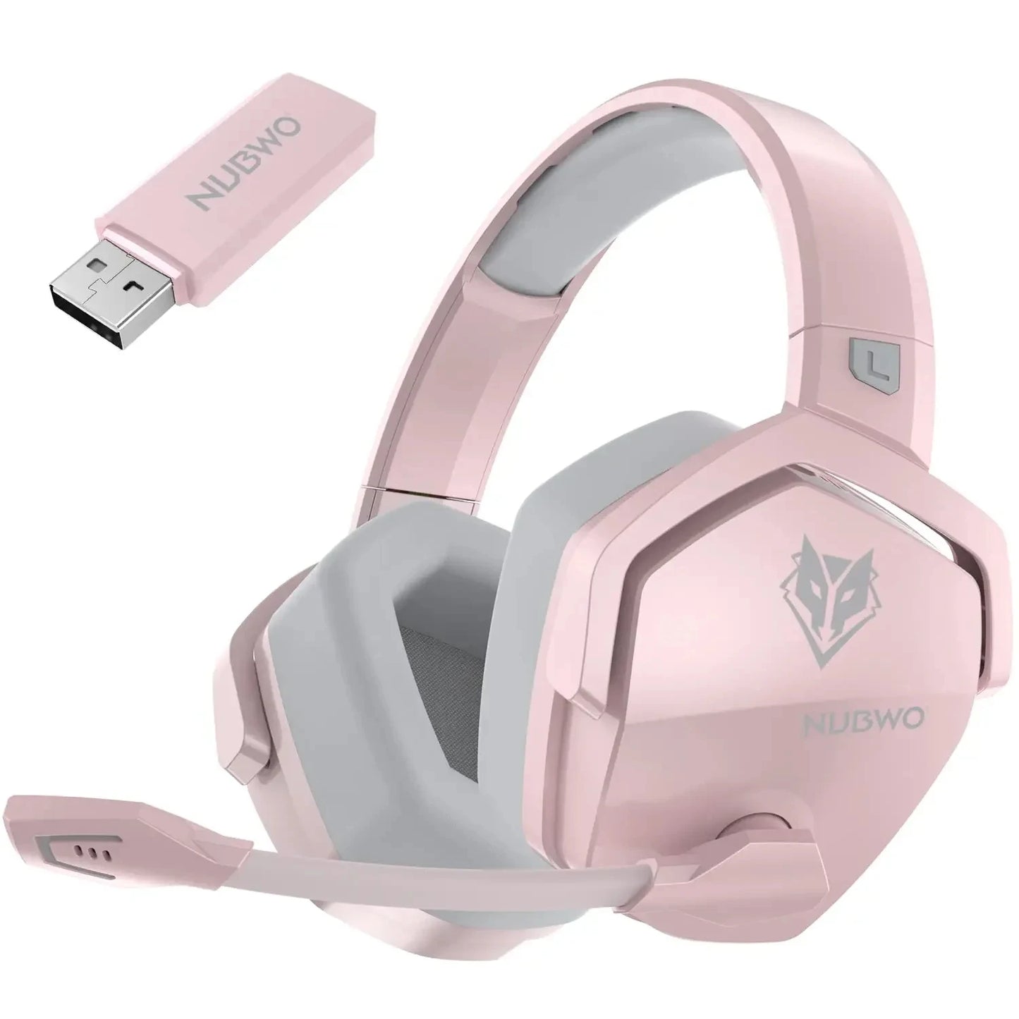 NUBWO G06 2.4G Dual Wireless Gaming Headset 5ms Low Latency 7.1 Surround ENC Mic For PC PS4 PS5 Gaming Bluetooth Headphones Multiple Colors