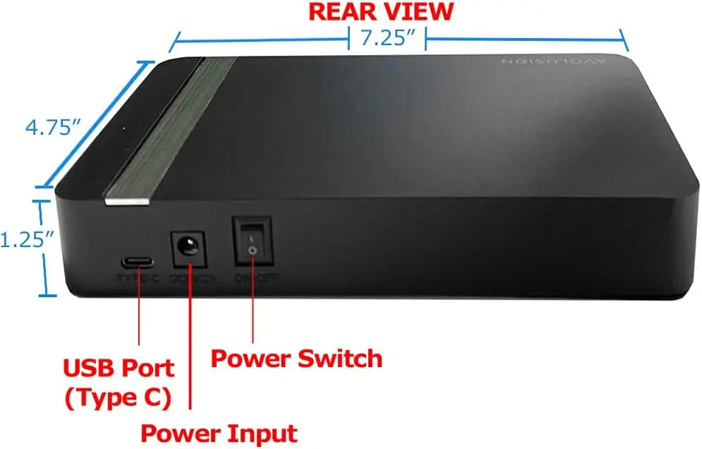 8TB USB 3.0 External Gaming Hard Drive for PS5, Compatible with PS4 Games, Renewed Premium Storage