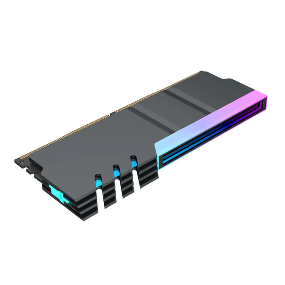 Ram Radiator Heat Sink DDR4 DDR5 Ram Cooler Radiator 5V 3PIN ARGB AURA Sync Aluminum Alloy Heat-resistance Computer Accessories