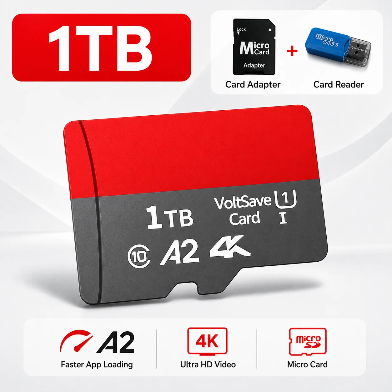 High Speed Reading Micro SD TF Memory Card 128GB for Monitoring - Specific Use Memory Storage for Digital Devices **Ships from China**