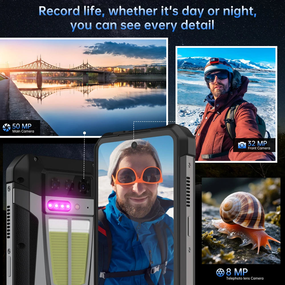 Unihertz Tank 4 5G Rugged Phone With Built-In Projector