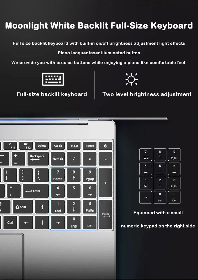 14.1 Inch Intel Core i9 Business Laptop With 32GB RAM And 2TB SSD ** Ships from China**