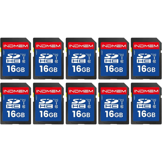 16GB UHS-I Class 10 Micro SD memory cards 10-pack for digital storage