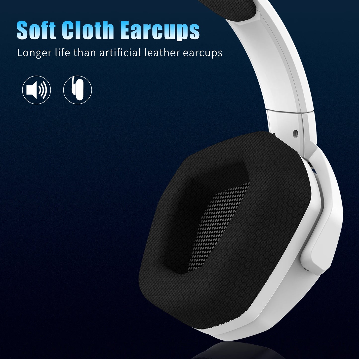 NUBWO G06 2.4G Dual Wireless Gaming Headset 5ms Low Latency 7.1 Surround ENC Mic For PC PS4 PS5 Gaming Bluetooth Headphones Multiple Colors