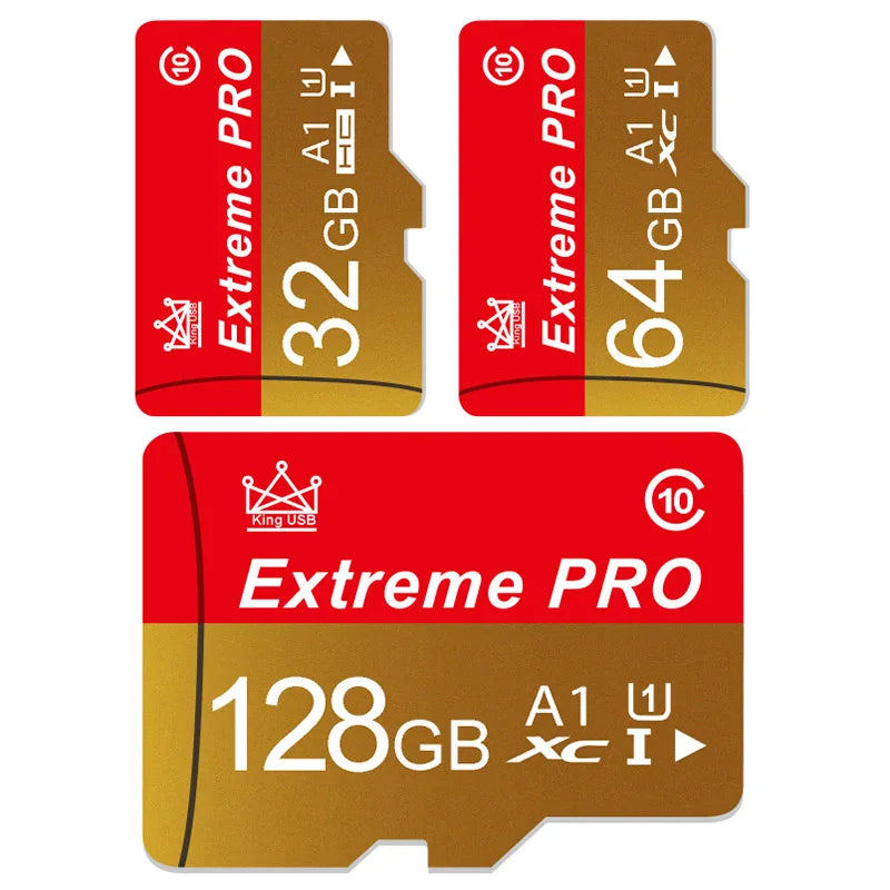 Memory Card High Endurance Video Monitoring TF Card 256GB 128GB 64GB 32GB Mini SD Card MAX Up to 100MB/s Flash Card for Mobile, Action Cameras