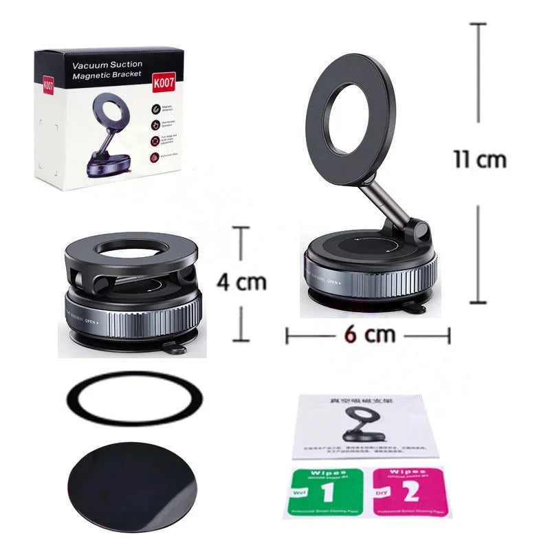 Magnetic Car Phone Holder Compatible With MagSafe And 360 Rotation