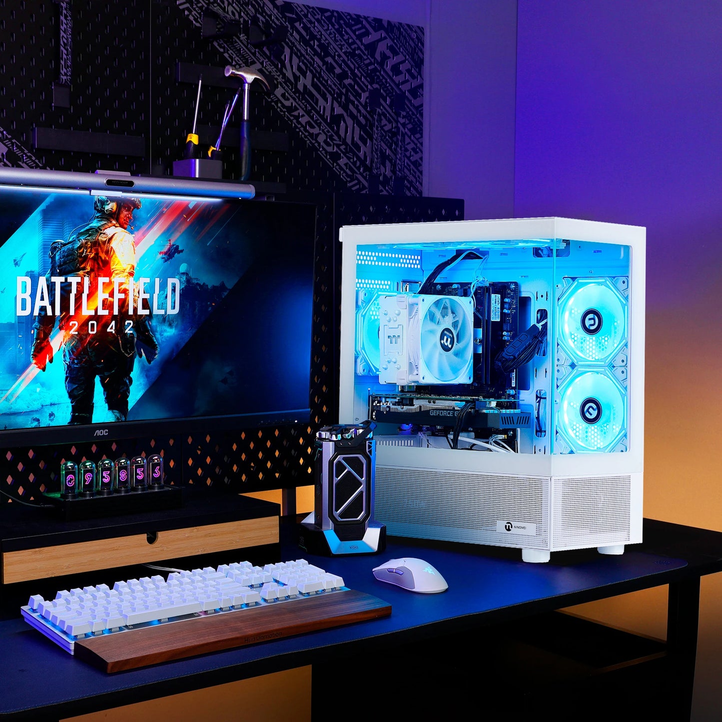 Ningmei Gaming PC Ryzen 7 9700X RTX 5060 32GB RAM
