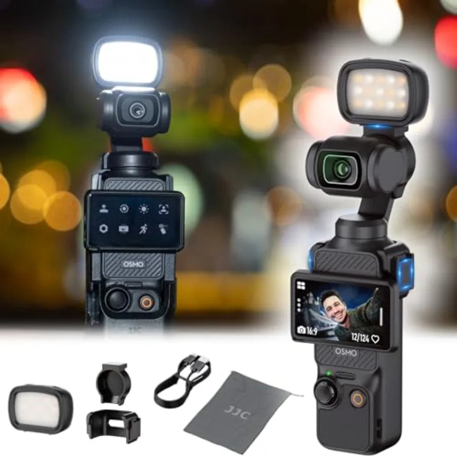 Rechargeable Magnetic Mini LED Video Light For Osmo Pocket 3