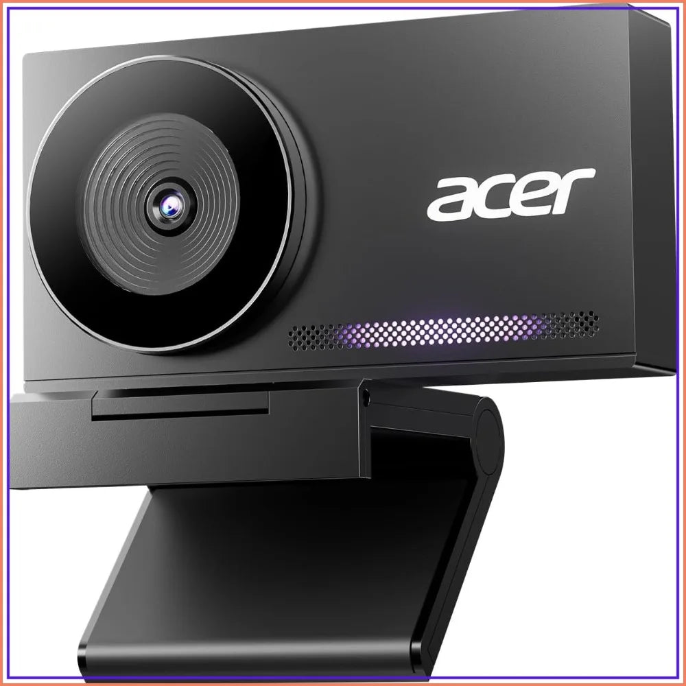 4K Webcam with Sony Sensor, PDAF Autofocus, Dual Mics, Privacy Cover, Plug & Play for PC/Mac