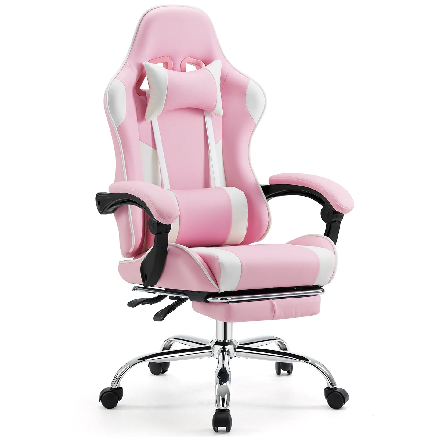MCQ Gaming , Video Game,Desk,Ergonomic Office Chair with Footrest and Lumbar Support  Multiple Colors Available Height Adjustable with 360° Swivel Multiple Colors