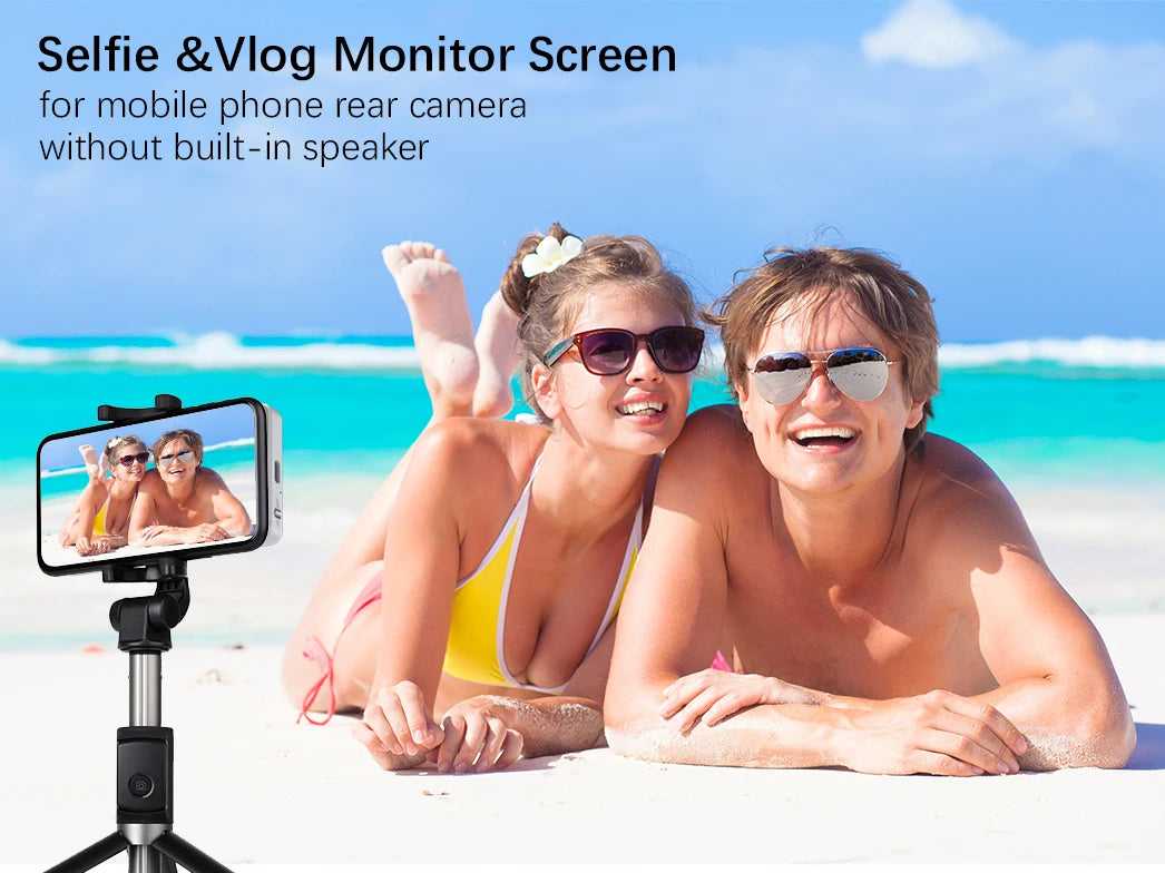 Vlog by Unitedtime 4 Inch Wireless Smartphone Monitor With MagSafe Mount For Vlogging