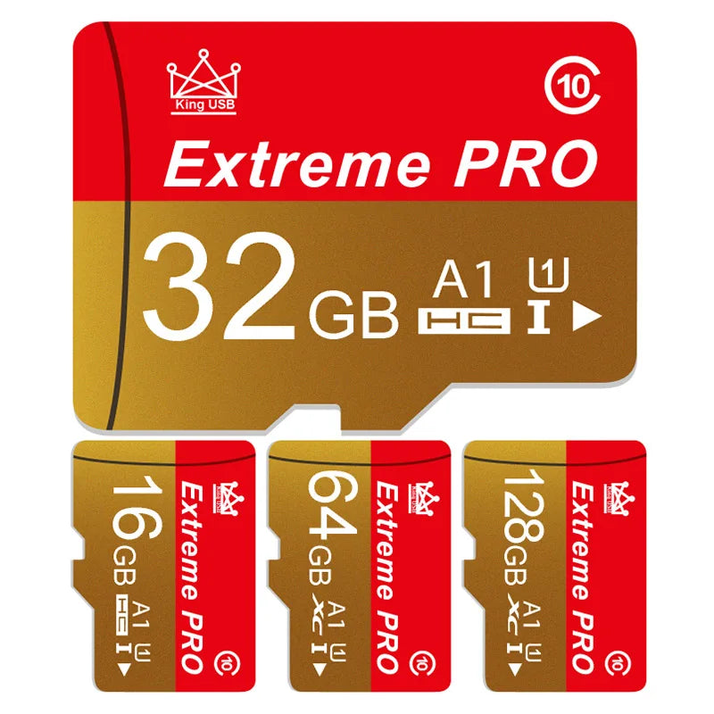 Memory Card High Endurance Video Monitoring TF Card 256GB 128GB 64GB 32GB Mini SD Card MAX Up to 100MB/s Flash Card for Mobile, Action Cameras
