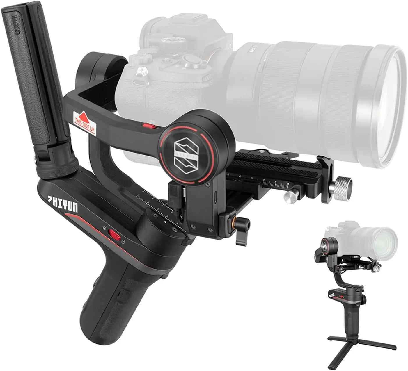 WEEBILL S Gimbal Stabilizer for DSLR & Mirrorless Camera A7R3 A7M3 5D4 EOS R Z6 Z7 D850 GH5 BMPCC 4K Sigma