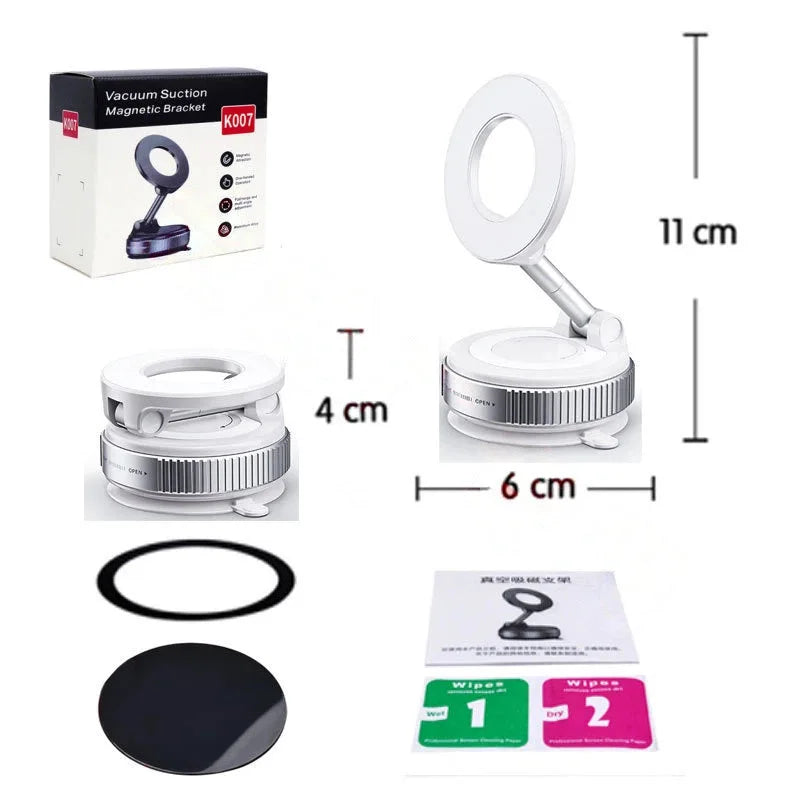 Magnetic Car Phone Holder Compatible With MagSafe And 360 Rotation