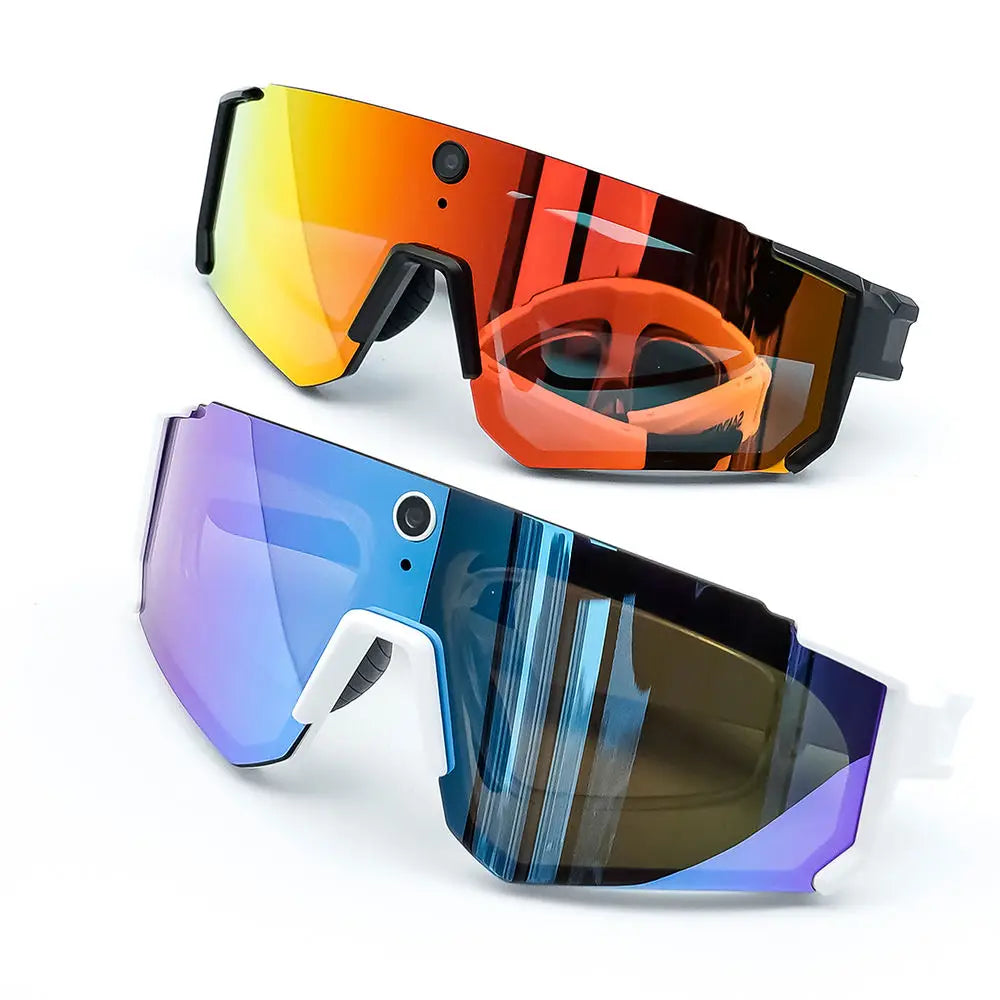 2026 SNT SOLIS POV Road Cycling Smart Sunglasses with Camera 8MP Polarized Lenses ChatGPT Smart Glasses AI Translation