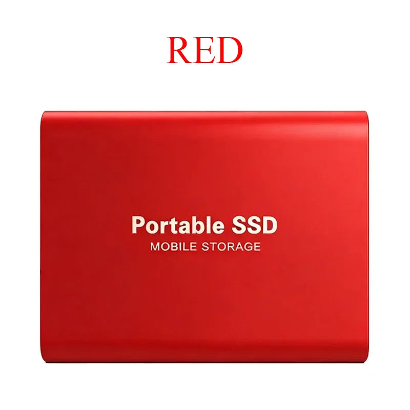 16TB External SSD Portable USB C Solid State Drive Small Body Big Performance Basic Daily Storage **Ships from China**