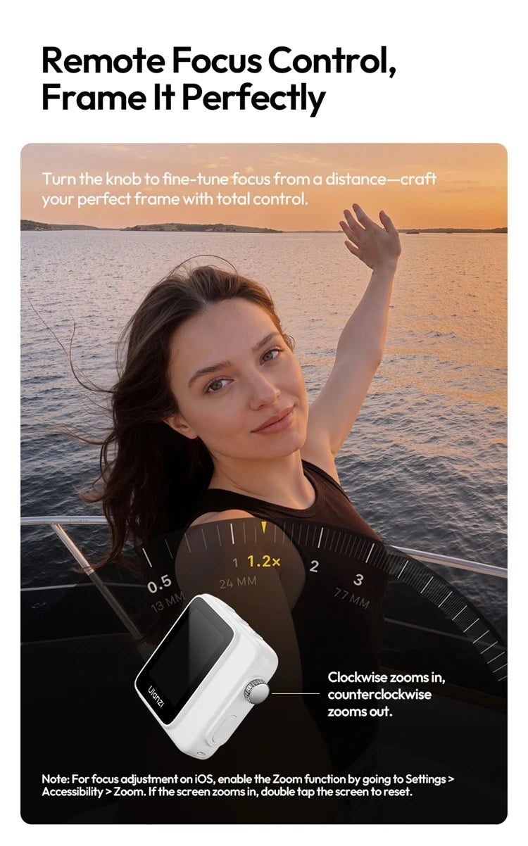Ulanzi VM02 Vlog Selfie Monitor With Wireless Remote Control ** Ships from China**
