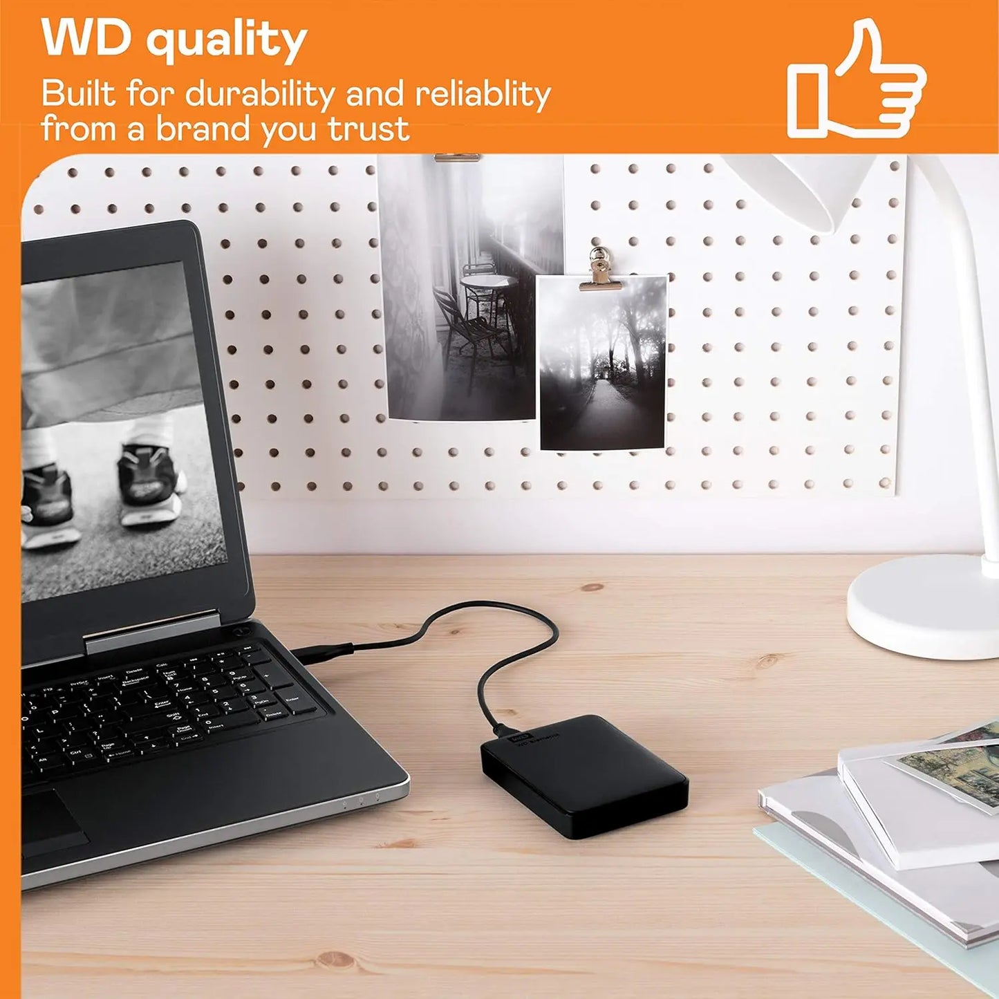 5TB Portable External Hard Drive for Windows & Mac, USB 3.2 Gen 1 Plug and Play Ready