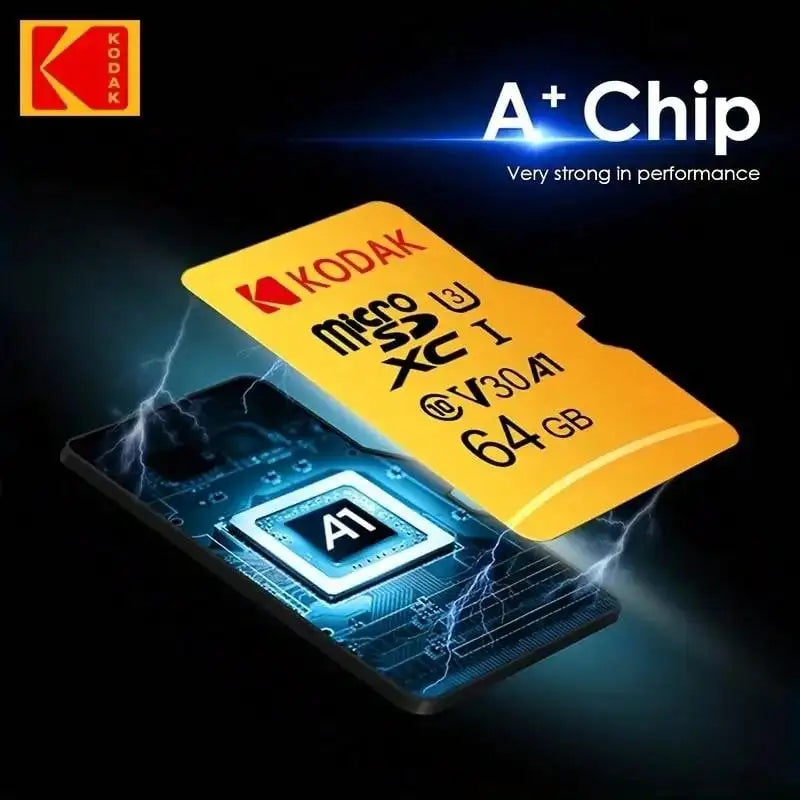 Kodak 16GB-256GB Micro SD Memory Card - High Speed Class 10 U3 UHS-I for Smartphones, Digital Cameras, Tablets and Drones **Ships from China**