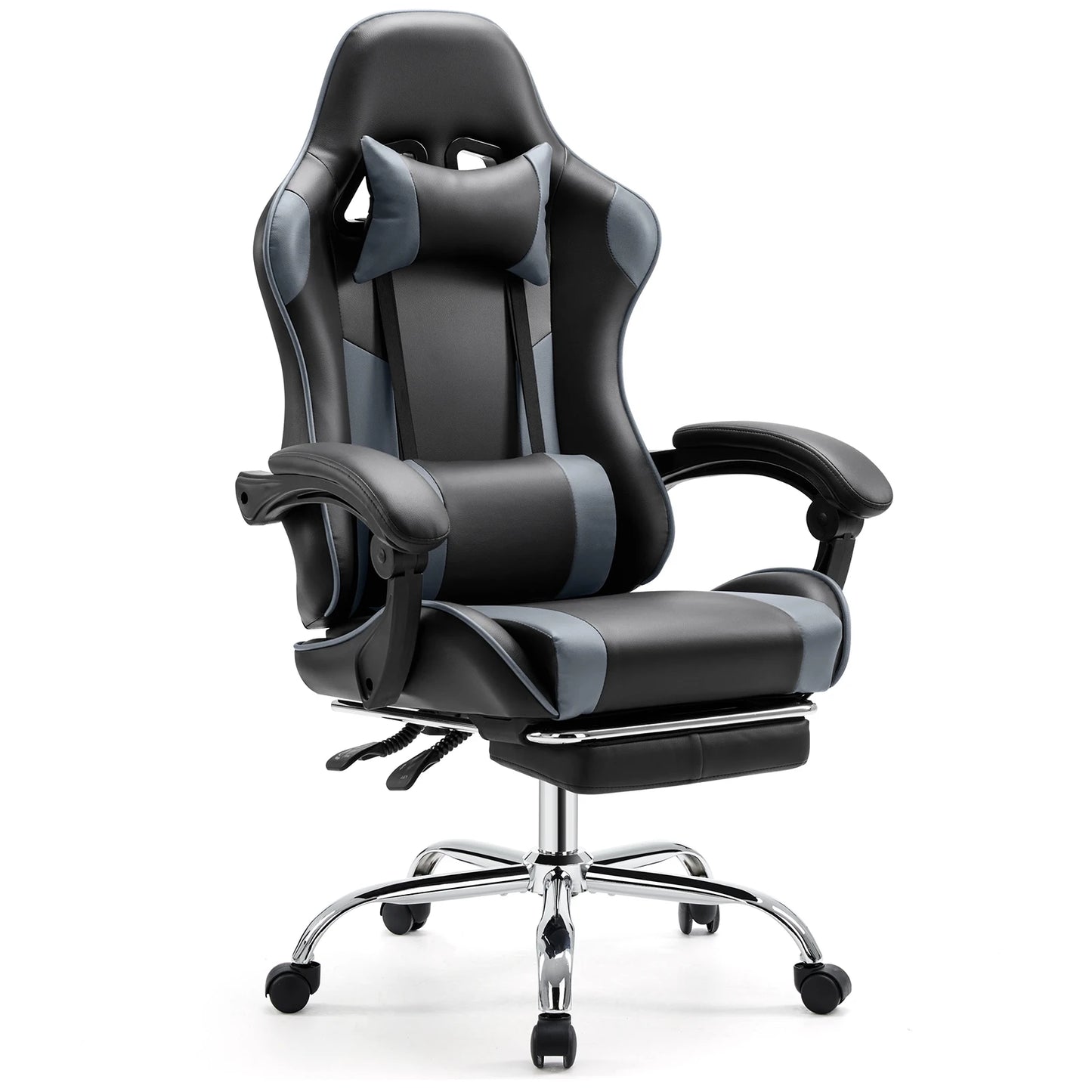 MCQ Gaming , Video Game,Desk,Ergonomic Office Chair with Footrest and Lumbar Support  Multiple Colors Available Height Adjustable with 360° Swivel Multiple Colors