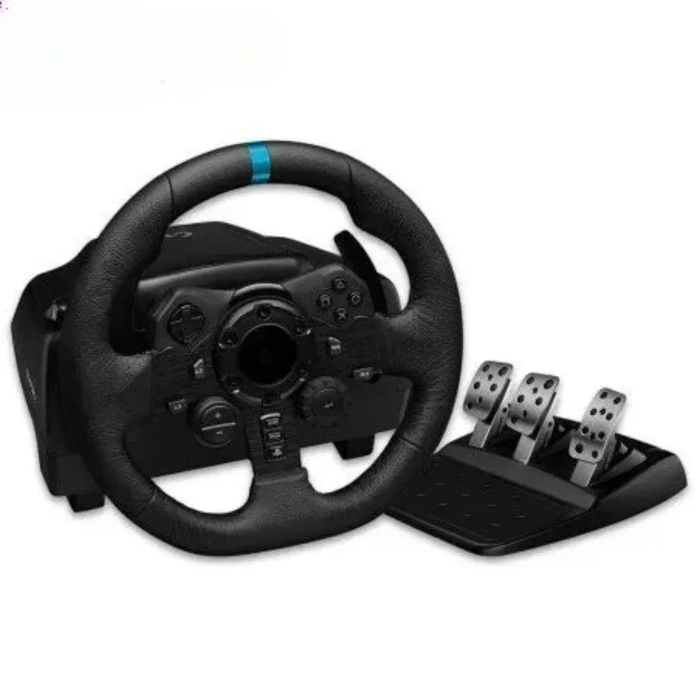 Applicable to Logitech G29/G923 Racing Simulation Steering Wheel with Force Feedback and Shifter Compatible with PC/PS3/PS4/PS5