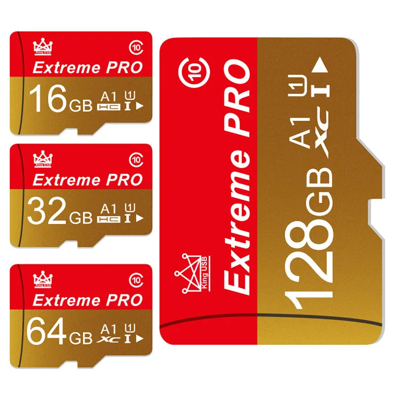 Memory Card High Endurance Video Monitoring TF Card 256GB 128GB 64GB 32GB Mini SD Card MAX Up to 100MB/s Flash Card for Mobile, Action Cameras