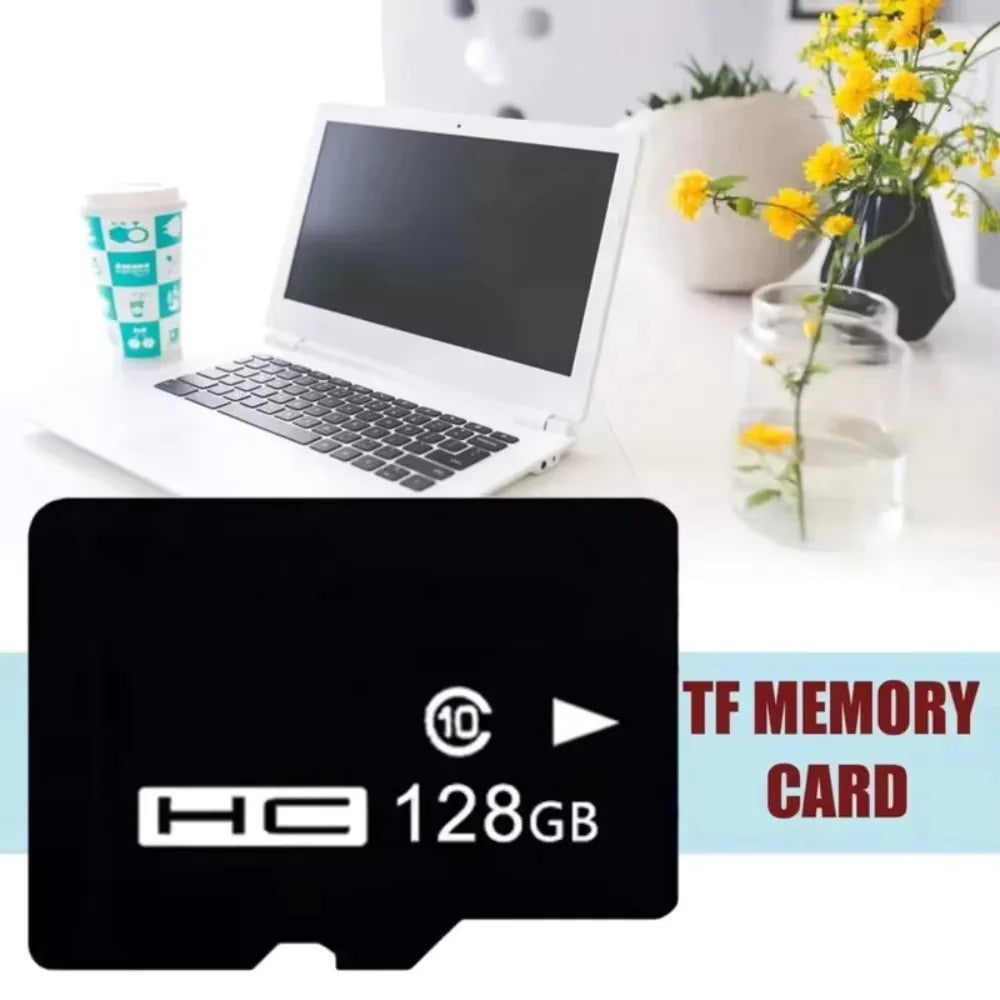 10pcs 8/16/32/64/128GB Flash Memory Card Portable High Speed Micro TF Card for Android Smartphone Tablet Camera Accessories