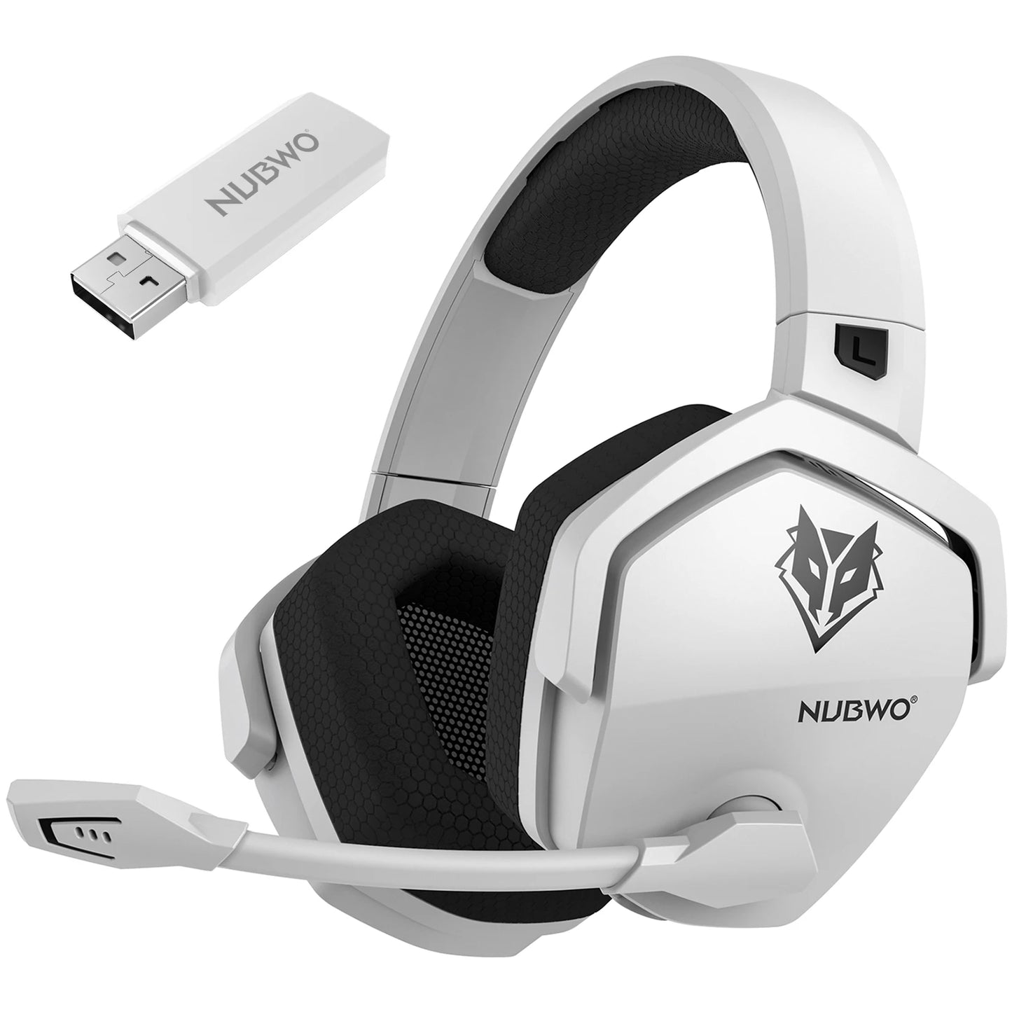 NUBWO G06 2.4G Dual Wireless Gaming Headset 5ms Low Latency 7.1 Surround ENC Mic For PC PS4 PS5 Gaming Bluetooth Headphones Multiple Colors